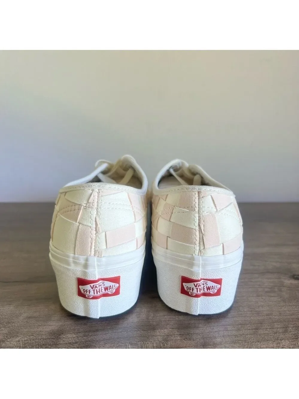 Vans NEW Women's Authentic Woven Check Stackform Ox Shoe Size 8 #237